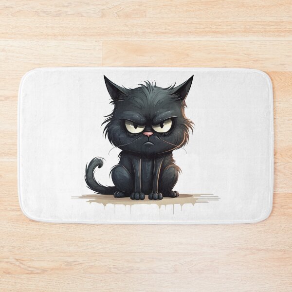 Item preview, Black Cat Meme - Do not disturb designed and sold by Puristock.