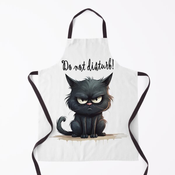 Item preview, Black Cat Meme - Do not disturb designed and sold by Puristock.