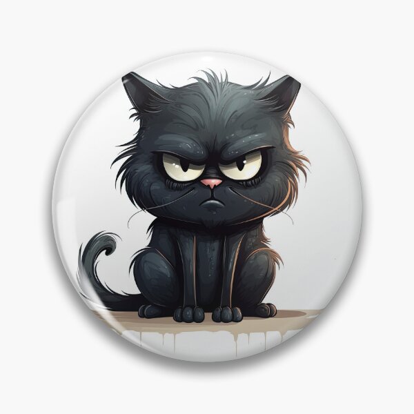 Item preview, Black Cat Meme - Do not disturb designed and sold by Puristock.