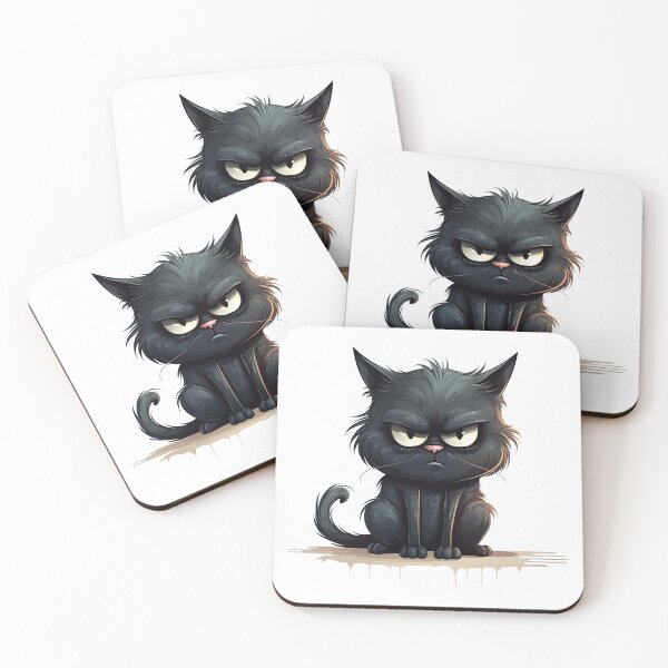 Item preview, Black Cat Meme - Do not disturb designed and sold by Puristock.