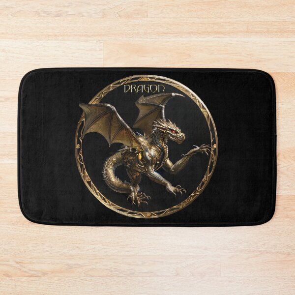 Item preview, Dragon magic in gold: elegant outerwear with legendary designs designed and sold by ArtCreator2023.