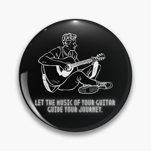 Item preview, Man with Guitar Black and White designed and sold by Navuniverse.