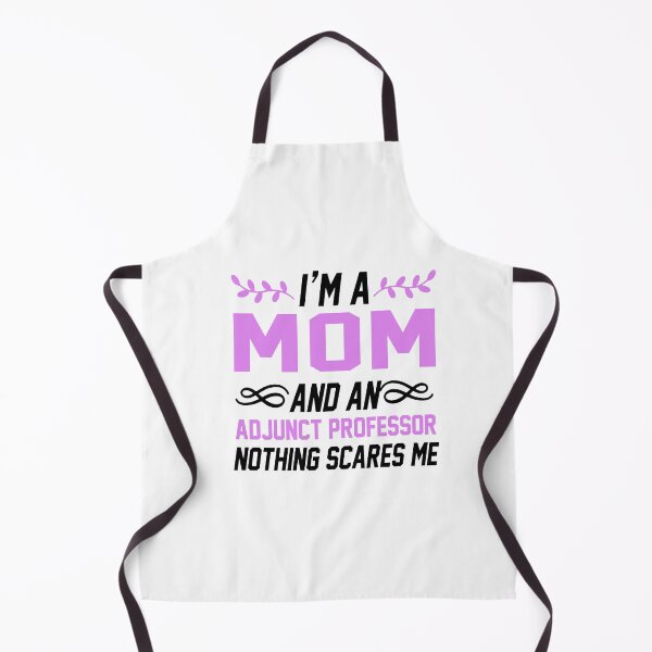 Item preview, I'm A Mom &Amp;Amp; Adjunct Professor Nothing Scares Me T-Shirt - Gift Idea Shirt For Men-Simple Graphic T Shirts-black designed and sold by EagmianPheolea.