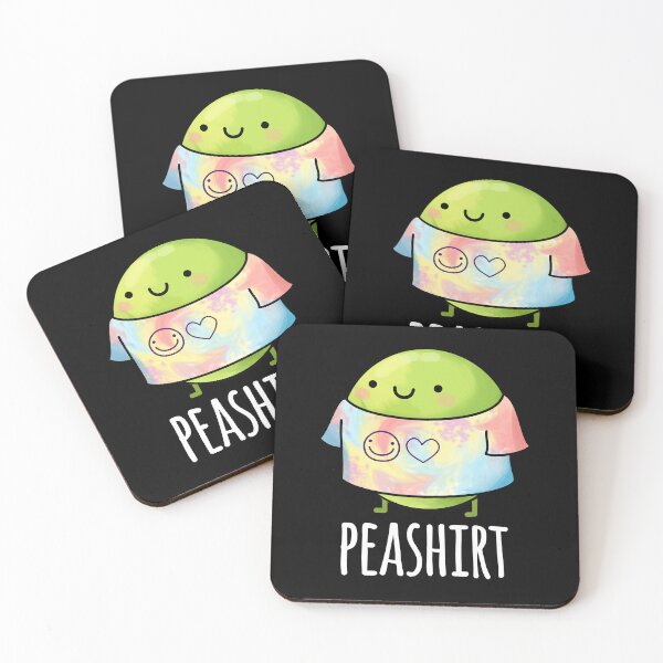 Item preview, Pea Shirt TShirt Funny Pea Puns (Dark BG) designed and sold by punnybone.