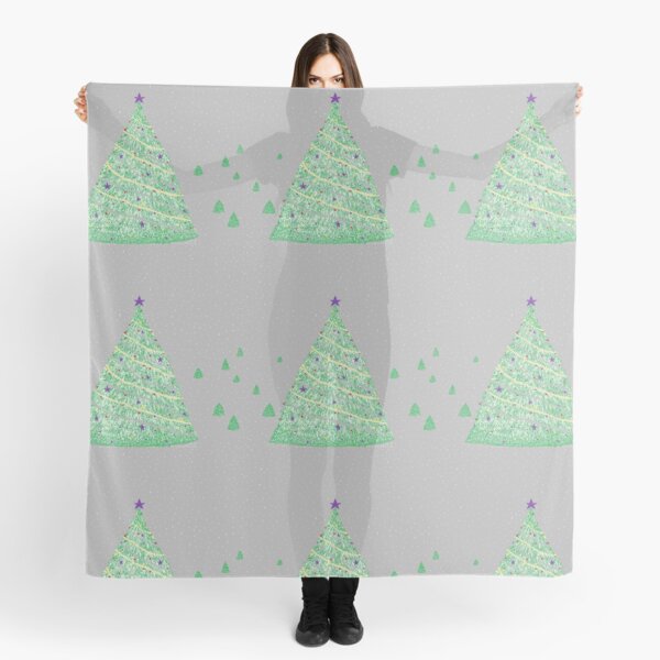 Christmas Trees Scarf