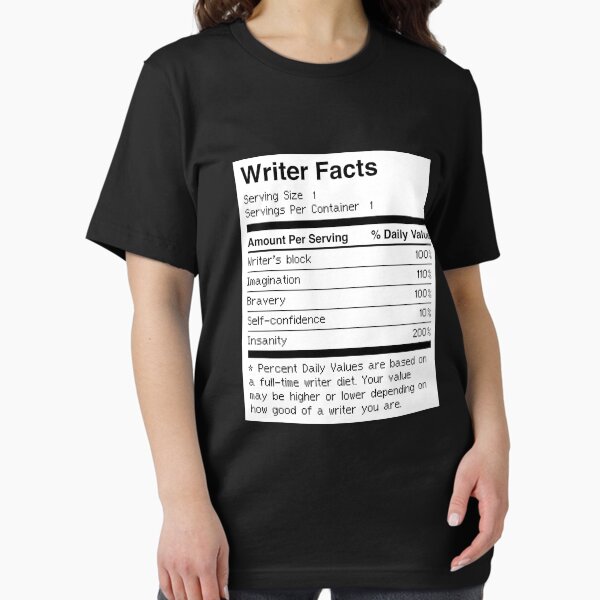 Item preview, Facts | Funny Novelist Writer Gift designed and sold by Jam Jar.
