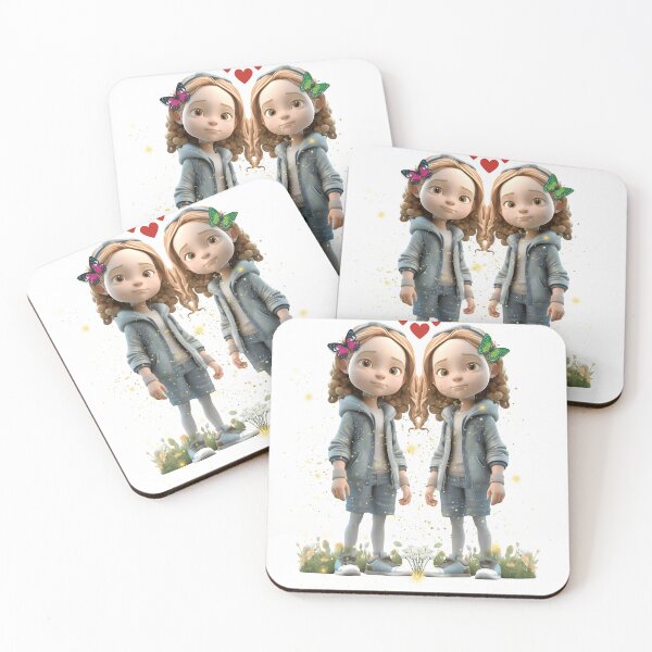 Item preview, Girl number 4: She inspires others with her courage and self-confidence. designed and sold by Dearfashion.