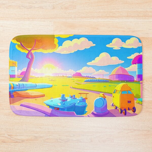Item preview, Comic World - A World illustrated like a Comic Strip. designed and sold by PixieDustAIArt.