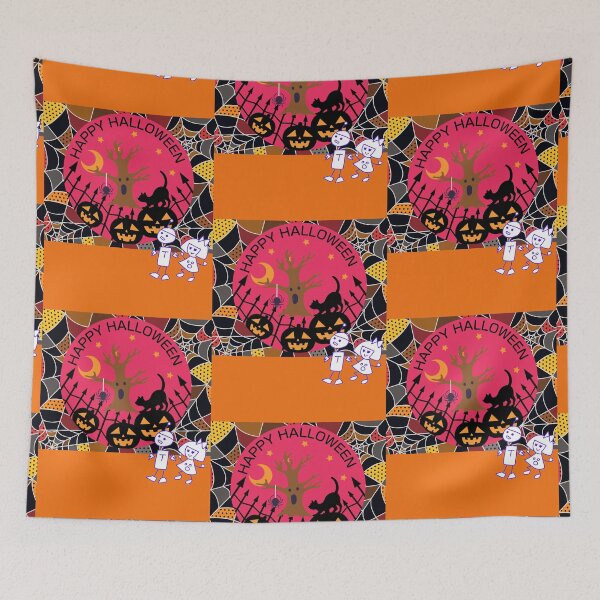 Item preview, HKo and TRobot in Halloween by Hidemi Woods designed and sold by HidemiGoods.