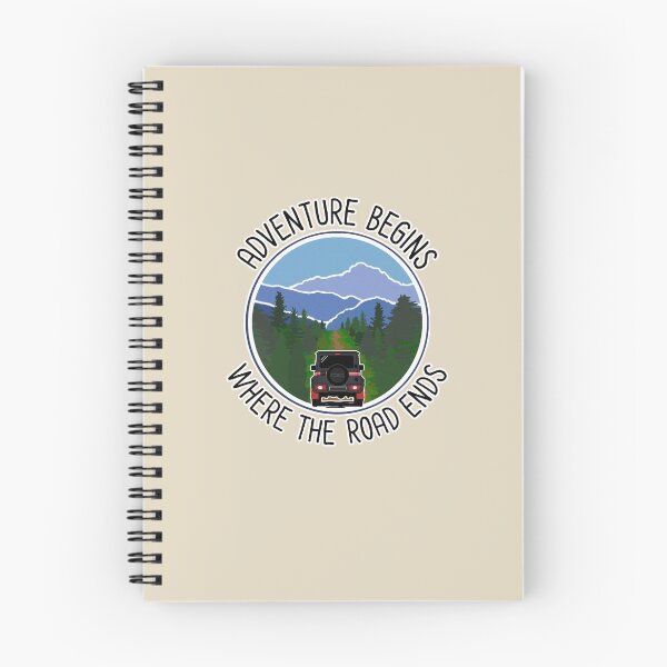 Item preview, Adventure Begins Where The Road Ends ~ Heritage Black Edition   designed and sold by ZookiniYellow.