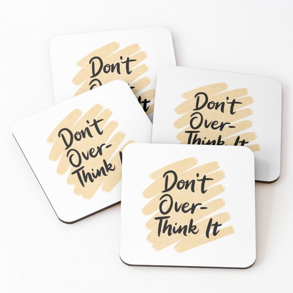 Item preview, Don't Overthink It designed and sold by iameverything.
