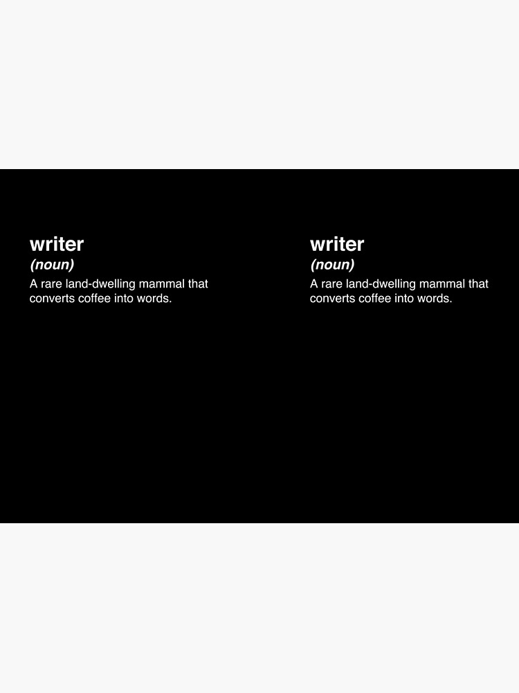 Thumbnail 3 of 3, Journal, Writer Definition | Funny Novelist Writer Gift designed and sold by ethandirks.