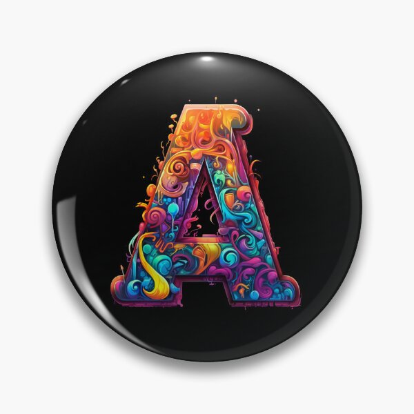 Item preview, Letter A - Cool, Detailed, typography designed and sold by Soraia Freire.