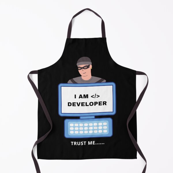 Item preview, I am a Developer Trust me Funny Cyber Security Scammer designed and sold by mkzmerch.