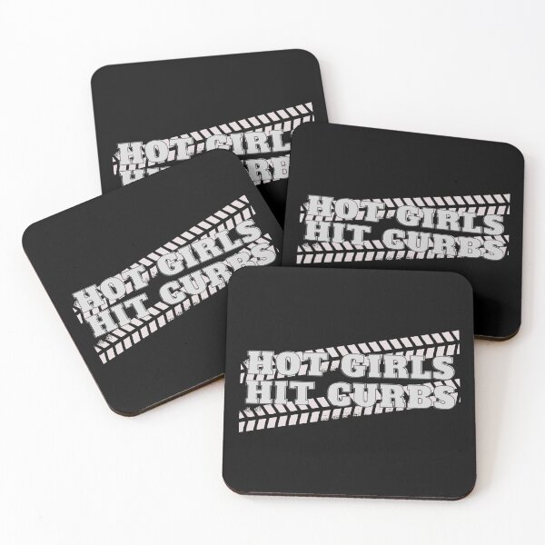 Item preview, Hot Girls Hit Curbs designed and sold by Lab4YourStyle.