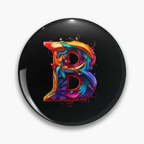 Item preview, Letter B - Cool, Detailed, typography designed and sold by Soraia Freire.