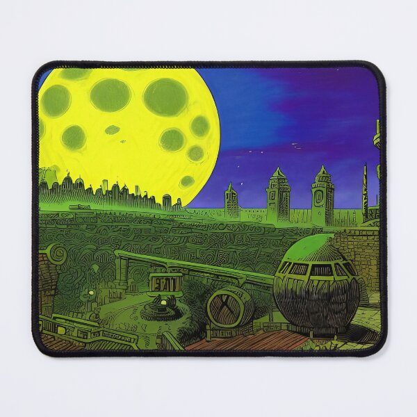 Item preview, Comic World - A World illustrated like a Comic Strip. designed and sold by PixieDustAIArt.
