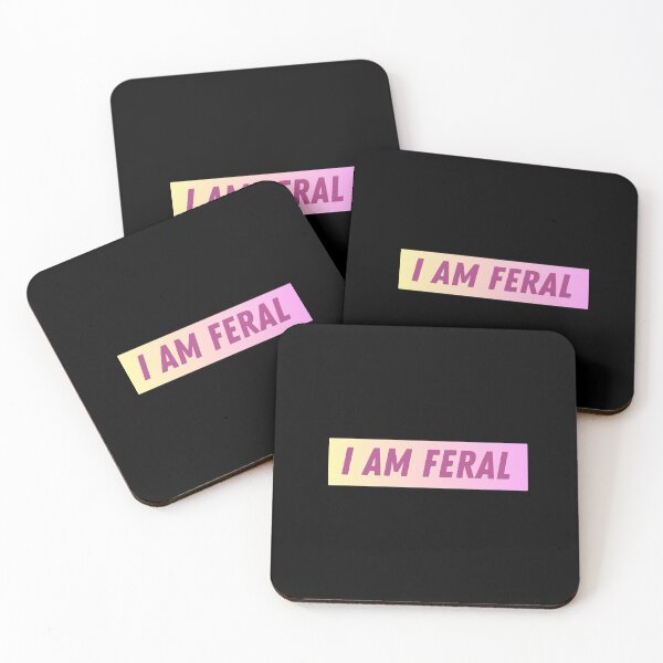 Item preview, I AM FERAL designed and sold by iameverything.