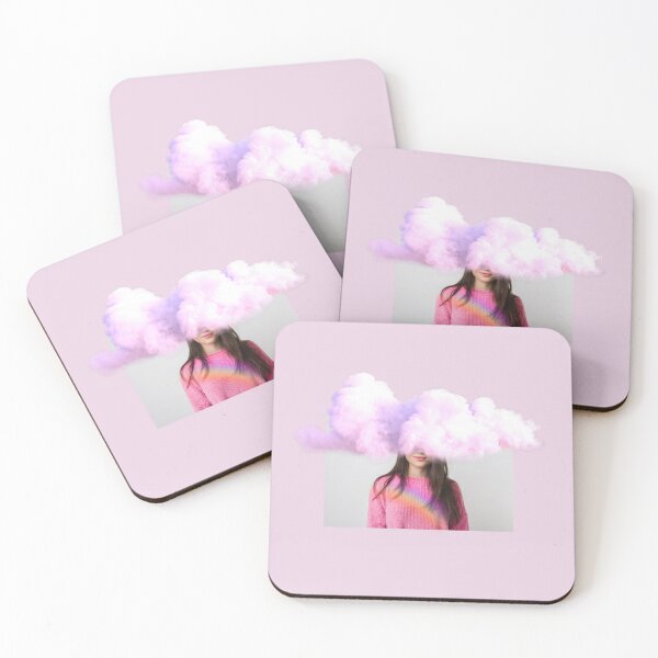 Item preview, Head and clouds designed and sold by Joanna Kara.