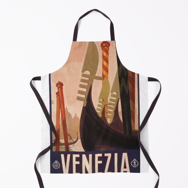 Item preview, STK502126A-Vintage travel poster for Venice, Italy. designed and sold by StocktrekImages.