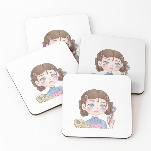 Item preview, A girl with palette designed and sold by jc-handy46.