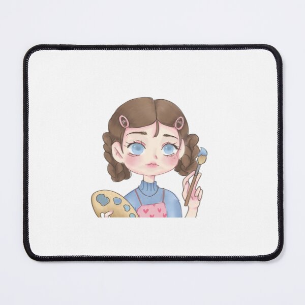 Item preview, A girl with palette designed and sold by jc-handy46.