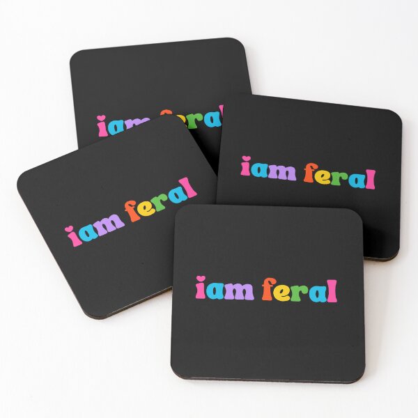 Item preview, I am feral |  A Wild and Free Spirit designed and sold by iameverything.