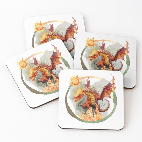 Item preview, Dragon and Sun designed and sold by RheaRealm.