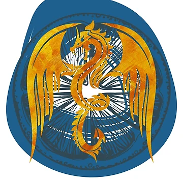 Artwork thumbnail, Yellow Dragon by RheaRealm