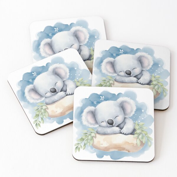 Item preview, Dreamy Sleepy Koala designed and sold by artfulbitsbyk.