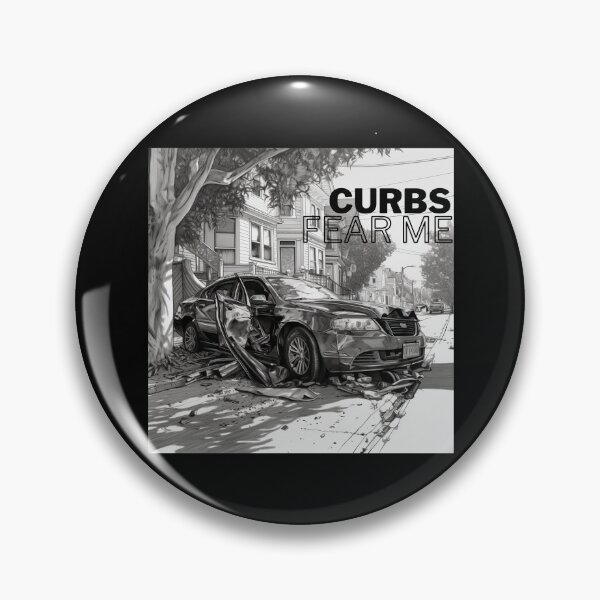 Item preview, Curbs Fear Me Black and White designed and sold by Lab4YourStyle.