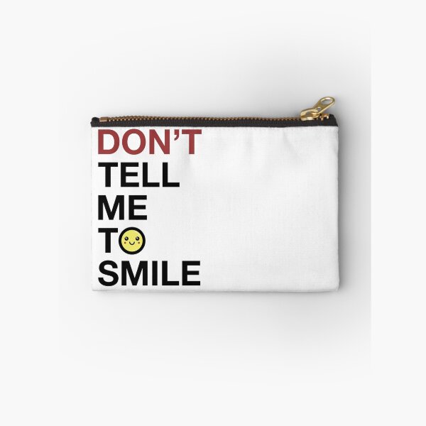 Item preview, Don't Tell Me To Smile designed and sold by feministshirts.