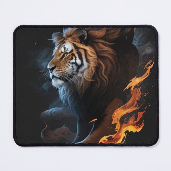 Item preview, Lion Legendary figure art designed and sold by CreativityCurve.