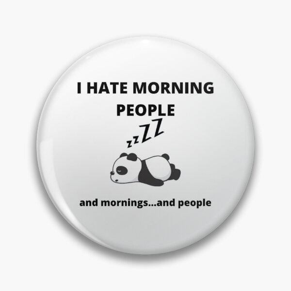 Item preview, I hate morning people designed and sold by enochtucker.