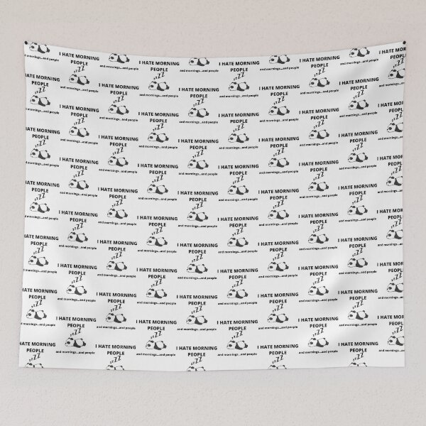 Item preview, I hate morning people designed and sold by enochtucker.