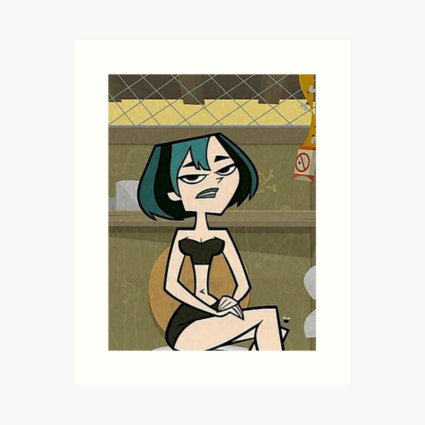 Courtney From Total Drama Art Board Print for Sale by The Dollz