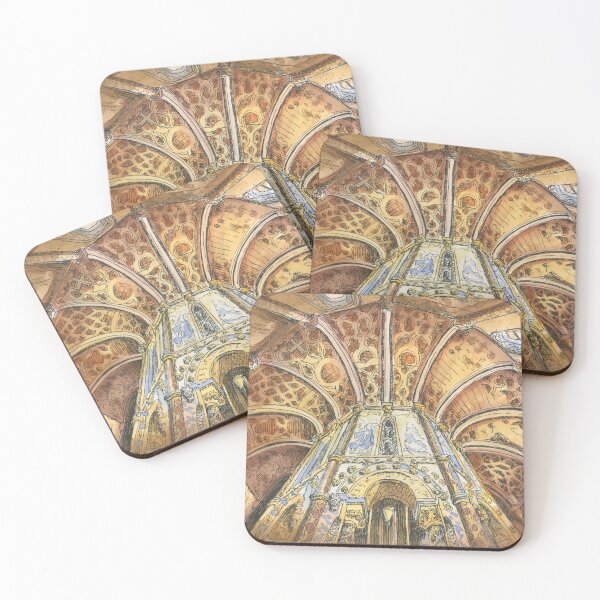 Item preview, Charola. Convento de Cristo. Tomar. ink and watercolor designed and sold by Tereza Pilar  Art.