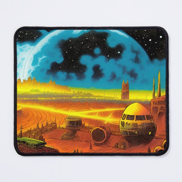 Item preview, Comic World - A World illustrated like a Comic Strip. designed and sold by PixieDustAIArt.