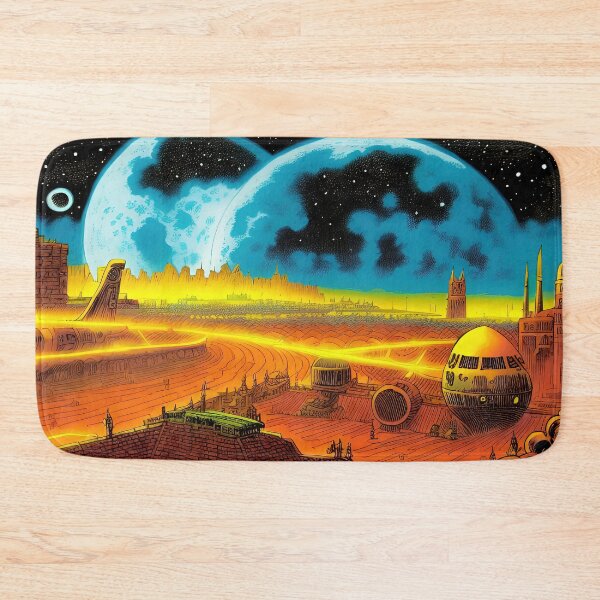 Item preview, Comic World - A World illustrated like a Comic Strip. designed and sold by PixieDustAIArt.