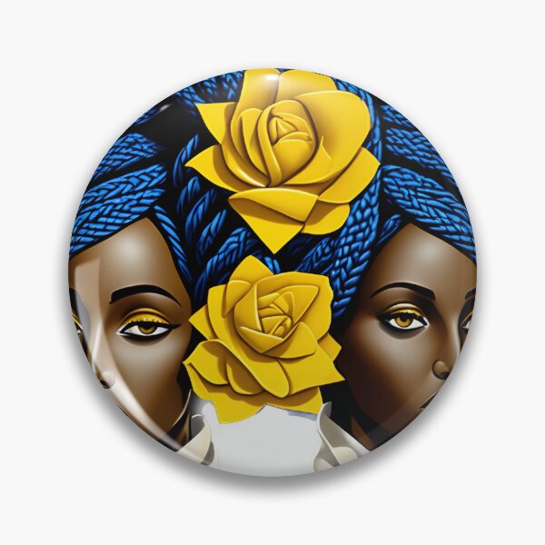 Item preview, The Twins (Blue and Yellow) designed and sold by DigitalParadise.