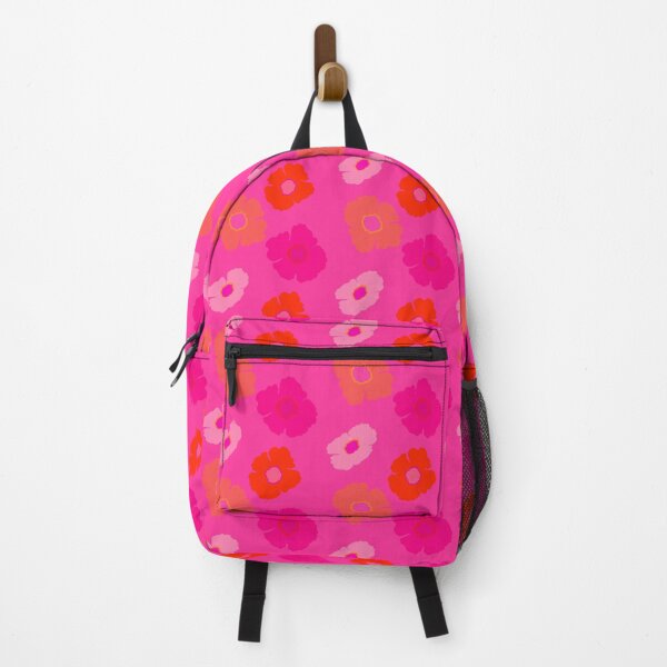 Item preview, Hot Pink And Neon Orange Flower Pattern designed and sold by IZiets.