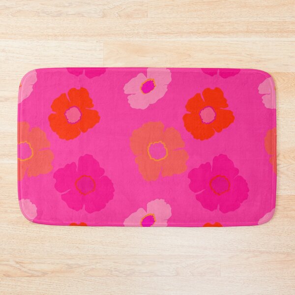Item preview, Hot Pink And Neon Orange Flower Pattern designed and sold by IZiets.