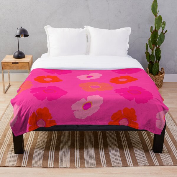 Item preview, Hot Pink And Neon Orange Flower Pattern designed and sold by IZiets.