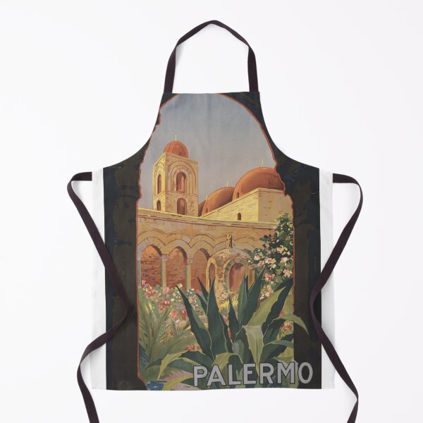 Item preview, STK502129A-Vintage travel poster for Palermo, Italy. designed and sold by StocktrekImages.