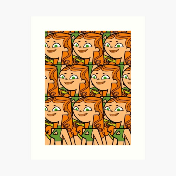 Courtney From Total Drama Art Board Print for Sale by The Dollz