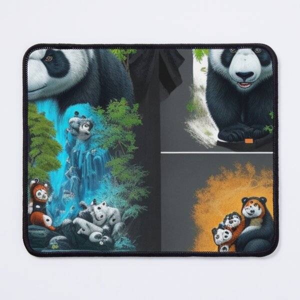 Item preview, Giant pandas art designed and sold by CreativityCurve.