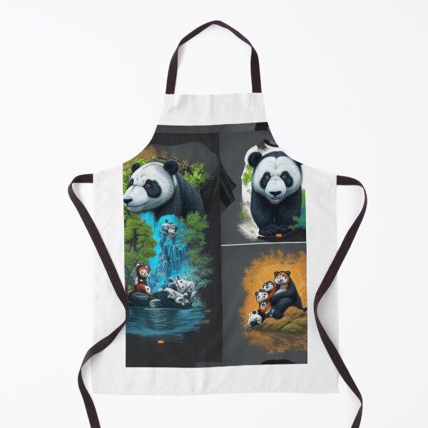 Item preview, Giant pandas art designed and sold by CreativityCurve.