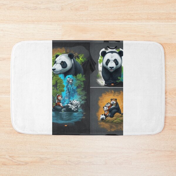 Item preview, Giant pandas art designed and sold by CreativityCurve.
