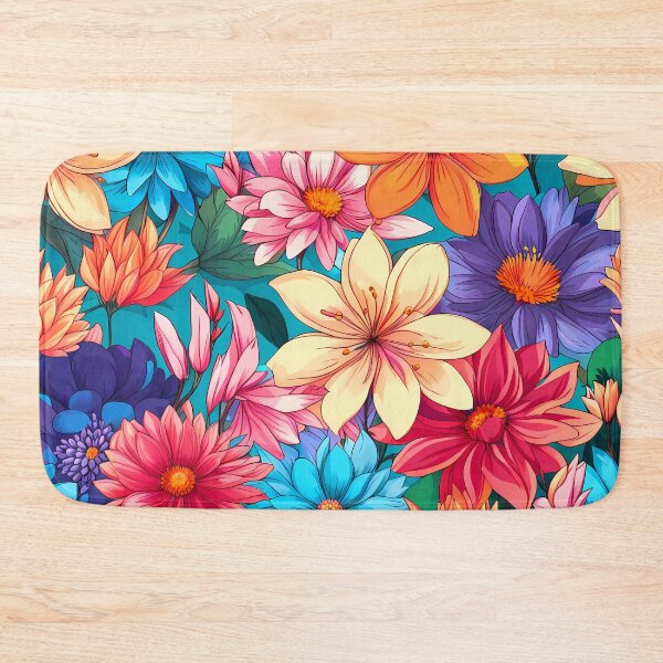 Item preview, Blooming Floral Beauty - Captivating Seamless Flower Pattern 2 designed and sold by cocomikozza.