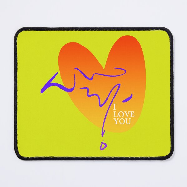 Item preview, Sarang and heart, love in Korean, hand-lettering, calligraphy v7-2. designed and sold by hojeong-art.